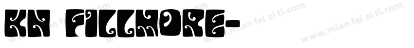 KH FILLMORE字体转换